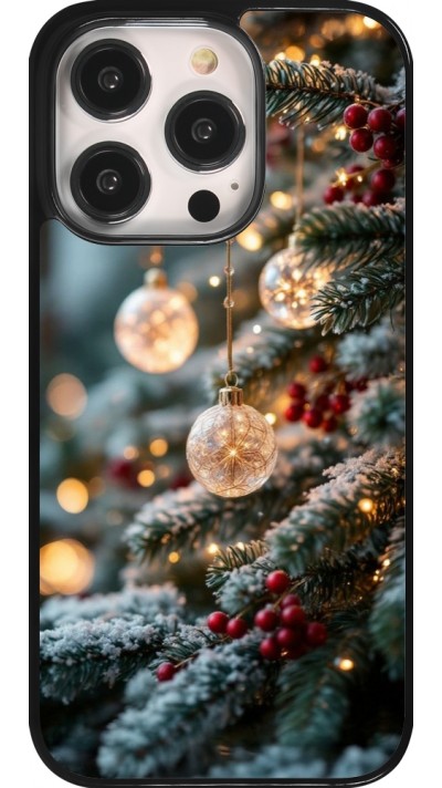 Coque iPhone 14 Pro - Christmas 25 Xmas Decorated Tree