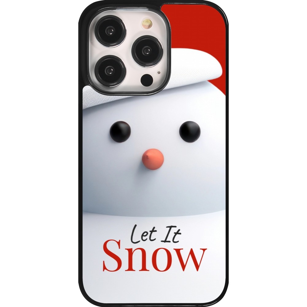 Coque iPhone 14 Pro - Christmas 25 Xmas Snowman