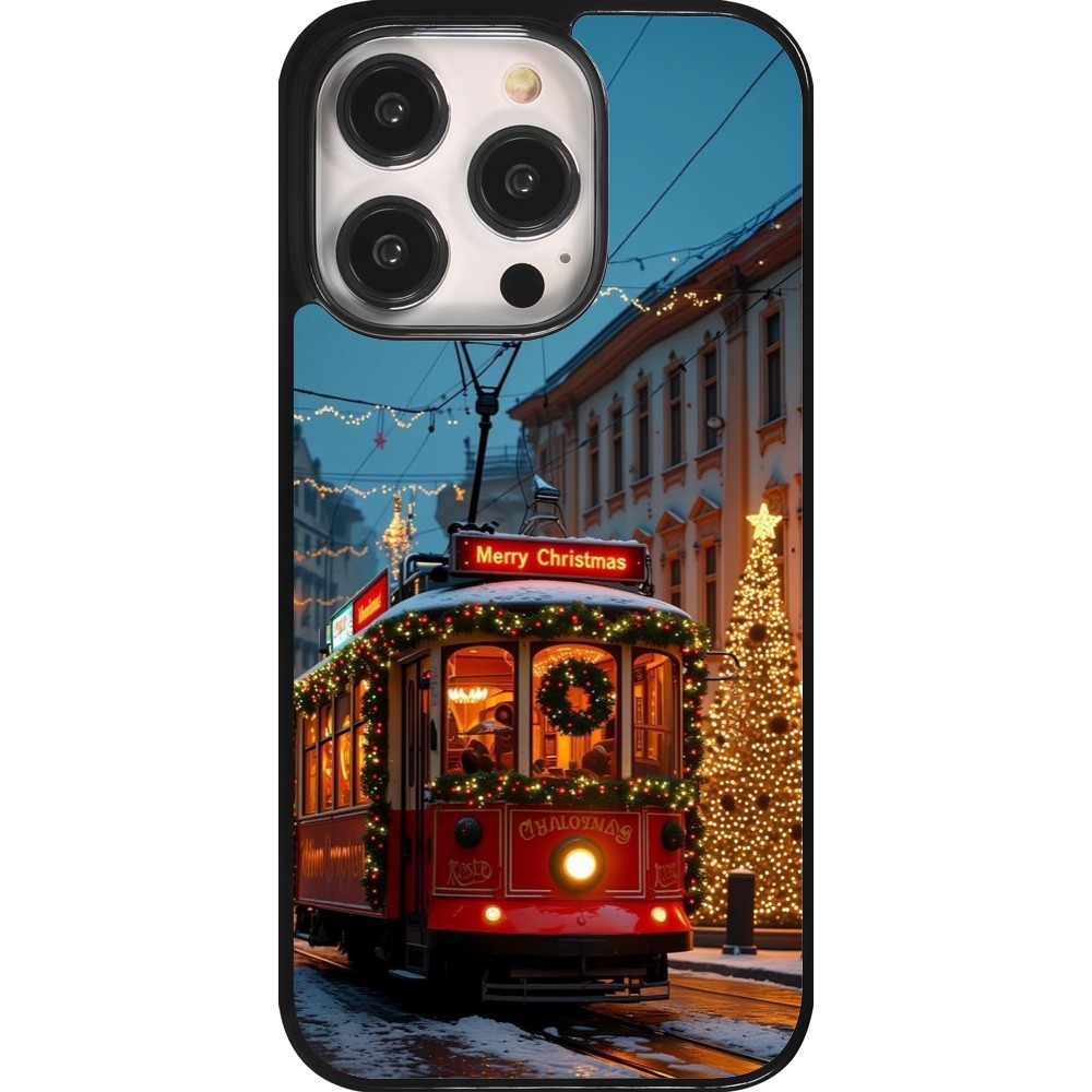 Coque iPhone 14 Pro - Christmas 25 Xmas Train