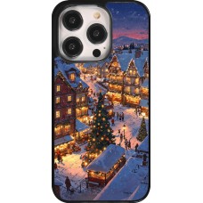Coque iPhone 14 Pro - Christmas 25 Xmas Village