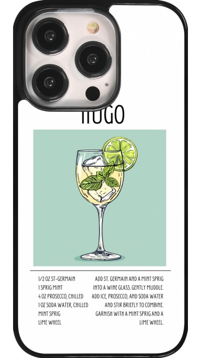 Coque iPhone 14 Pro - Cocktail recette Hugo