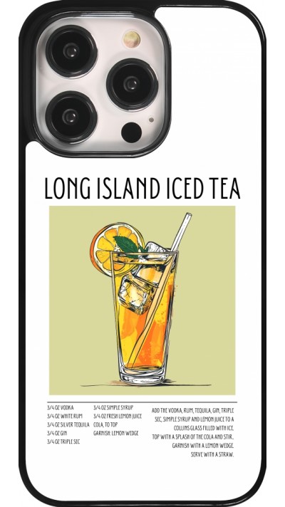 Coque iPhone 14 Pro - Cocktail recette Long Island Ice Tea