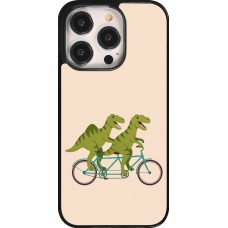 Coque iPhone 14 Pro - Dinosaurs on bikes 2026