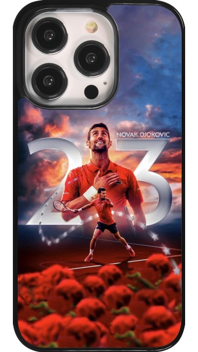 Coque iPhone 14 Pro - Djokovic 23 Grand Slam