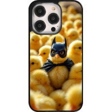Coque iPhone 14 Pro - Easter 2026 Chicken Batman