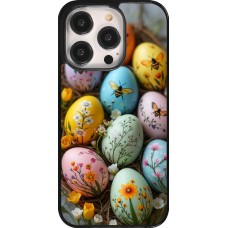 Coque iPhone 14 Pro - Easter 2026 Eggs with bees