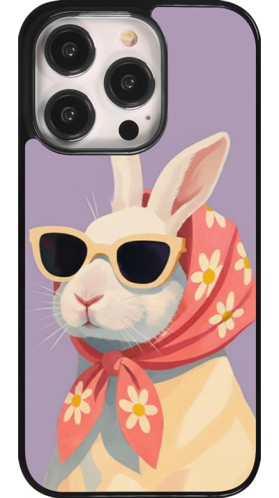 Coque iPhone 14 Pro - Easter 2026 Rabbit with scarf
