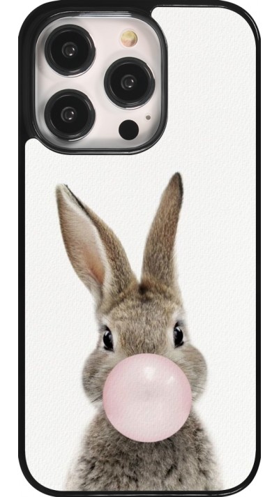 Coque iPhone 14 Pro - Easter 2023 bubble gum bunny