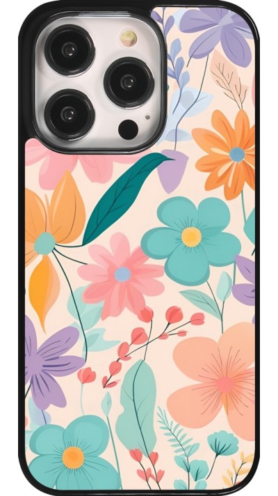 iPhone 14 Pro Case Hülle - Easter 2024 spring flowers