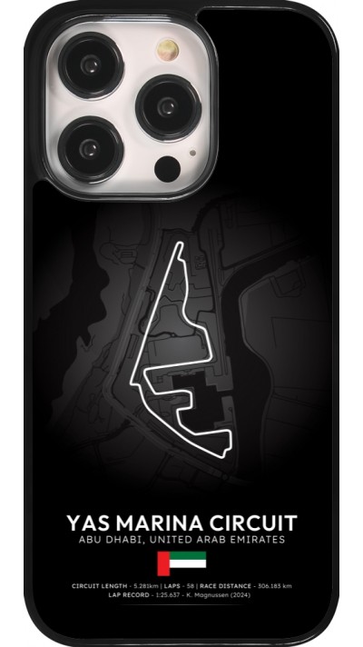 Coque iPhone 14 Pro - F1 Track 2025 Abu Dhabi