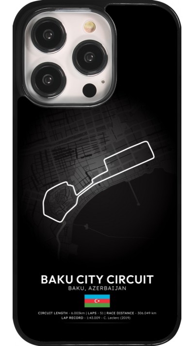 Coque iPhone 14 Pro - F1 Track 2025 Azerbaijan