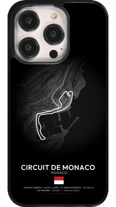 Coque iPhone 14 Pro - F1 Track 2025 Monaco