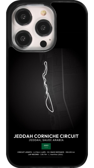 Coque iPhone 14 Pro - F1 Track 2025 Saudi Arabia