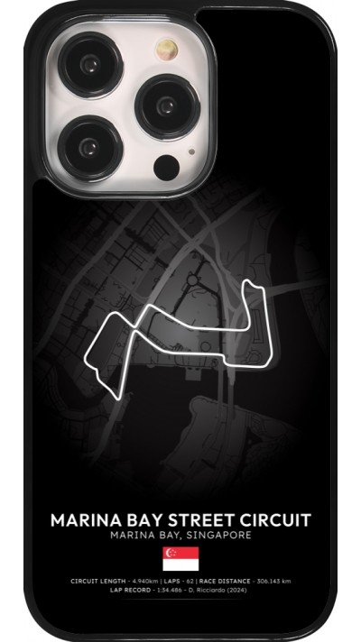Coque iPhone 14 Pro - F1 Track 2025 Singapore