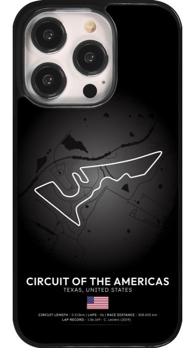 Coque iPhone 14 Pro - F1 Track 2025 United States
