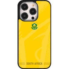 Coque iPhone 14 Pro - Maillot de football Afrique du Sud 2026 personnalisable