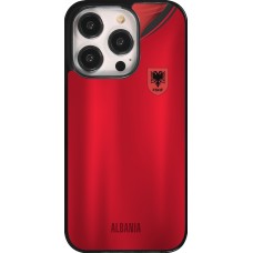 Coque iPhone 14 Pro - Maillot de football Albanie personnalisable