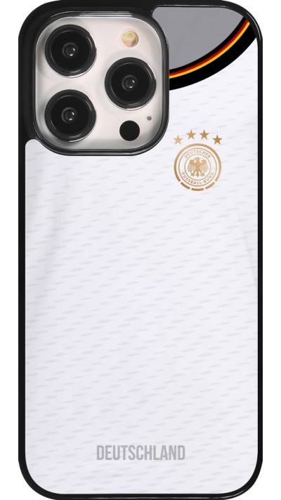 Coque iPhone 14 Pro - Maillot de football Allemagne 2022 personnalisable