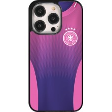 Coque iPhone 14 Pro - Maillot de football Allemagne Extérieur personnalisable