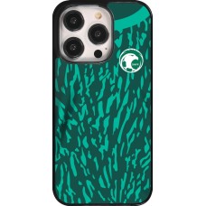 iPhone 14 Pro Case Hülle - Saudi-Arabien 2022 personalisierbares Fussballtrikot