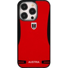 Coque iPhone 14 Pro - Maillot de football Autriche 2026 personnalisable
