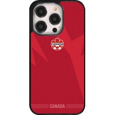 Coque iPhone 14 Pro - Maillot de football Canada 2026 personnalisable
