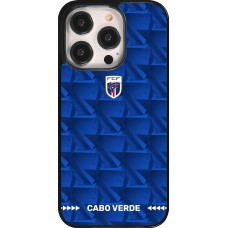 Coque iPhone 14 Pro - Maillot de football Cap-Vert 2026 personnalisable