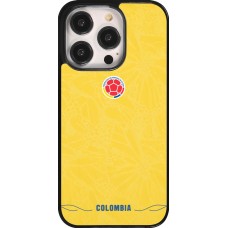 Coque iPhone 14 Pro - Maillot de football Colombie 2026 personnalisable