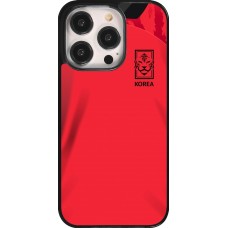 iPhone 14 Pro Case Hülle - Südkorea 2022 personalisierbares Fussballtrikot