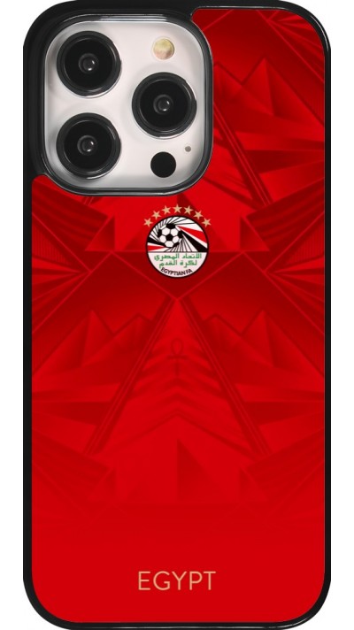Coque iPhone 14 Pro - Maillot de football E?gypte 2026 personnalisable