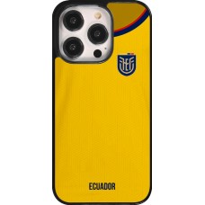 Coque iPhone 14 Pro - Maillot de football Equateur 2022
