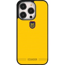 Coque iPhone 14 Pro - Maillot de football Équateur 2026 personnalisable