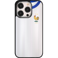 Coque iPhone 14 Pro - Maillot de football France Extérieur personnalisable