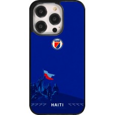 Coque iPhone 14 Pro - Maillot de football Haiti 2026 personnalisable