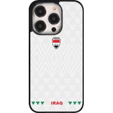 iPhone 14 Pro Case Hülle - Irak 2026 personalisierbares Fussballtrikot
