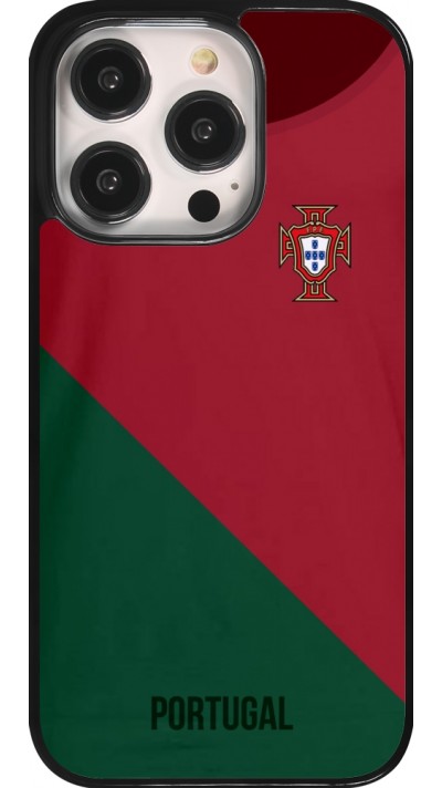 Coque iPhone 14 Pro - Maillot de football Portugal 2022