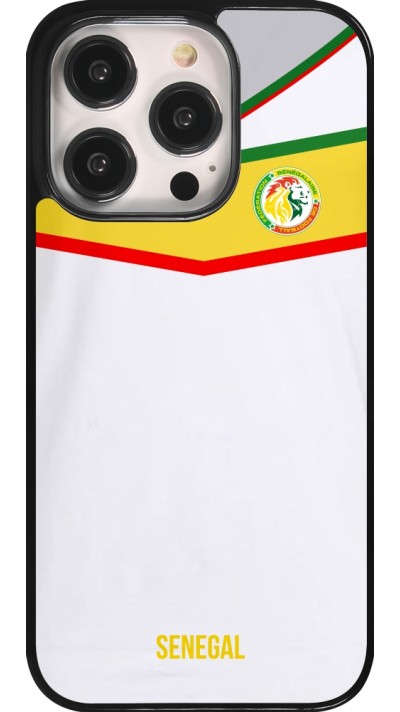 iPhone 14 Pro Case Hülle - Senegal 2022 personalisierbares Fußballtrikot