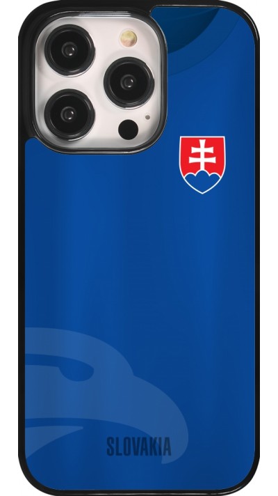 Coque iPhone 14 Pro - Maillot de football Slovaquie
