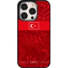 Coque iPhone 14 Pro - Maillot de football Turquie 2026 personnalisable
