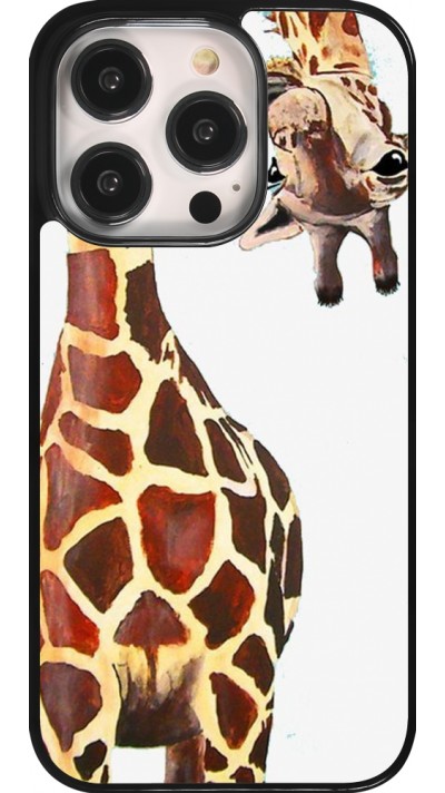 iPhone 14 Pro Case Hülle - Giraffe Fit