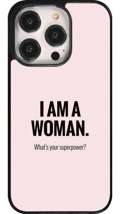 iPhone 14 Pro Case Hülle - I am a woman