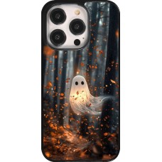 iPhone 14 Pro Case Hülle - Halloween 2025 Ghost in the forest