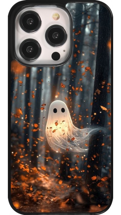 iPhone 14 Pro Case Hülle - Halloween 2025 Ghost in the forest