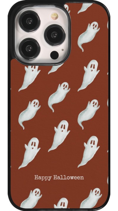 iPhone 14 Pro Case Hülle - Halloween 2025 Pattern of ghosts