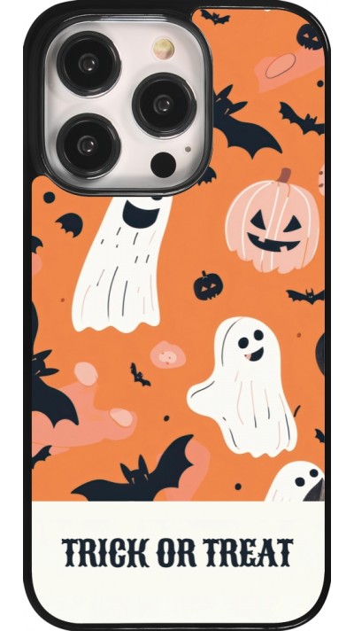 iPhone 14 Pro Case Hülle - Halloween 2025 Trick treat