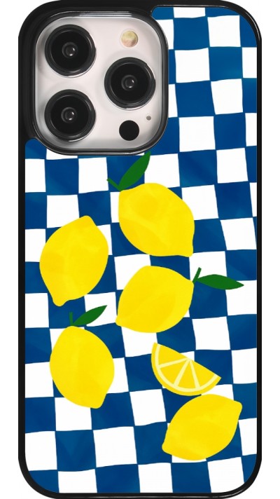 Coque iPhone 14 Pro - Illustration lemons 2026