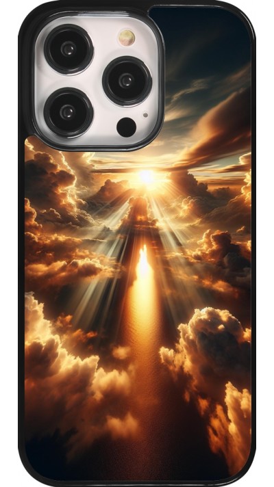 iPhone 14 Pro Case Hülle - Himmelsleuchten Zenit