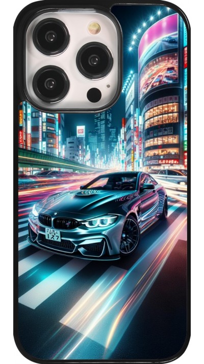 iPhone 14 Pro Case Hülle - BMW M4 Tokio Nacht