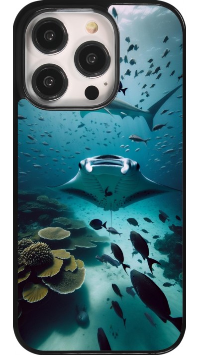 iPhone 14 Pro Case Hülle - Manta Lagune Reinigung