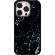 Coque iPhone 14 Pro - Marble Black 01